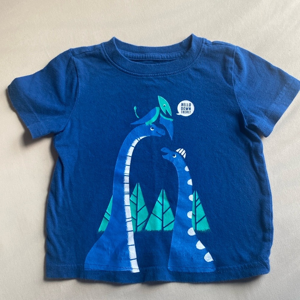 Jumping Beans Blue “Softest Tee” Graphic T-Shirt